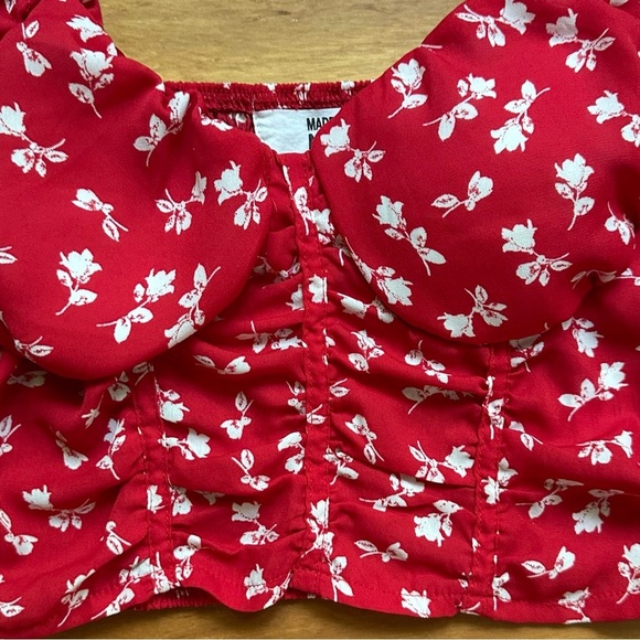 Madden NYC Ruched Corset Top - Picture 5 of 7